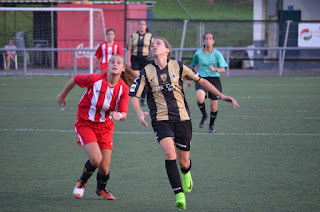 Partido del Barakaldo CF contra el Lakua