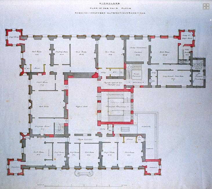 Highclere Castle Floor Plan