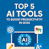 5 best AI tools 