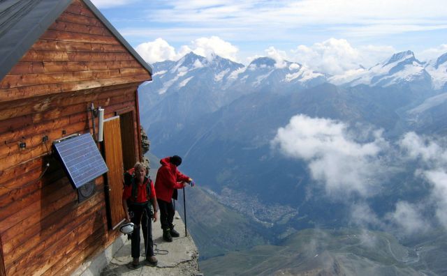 Incredible Mountain Hut in Switzerland