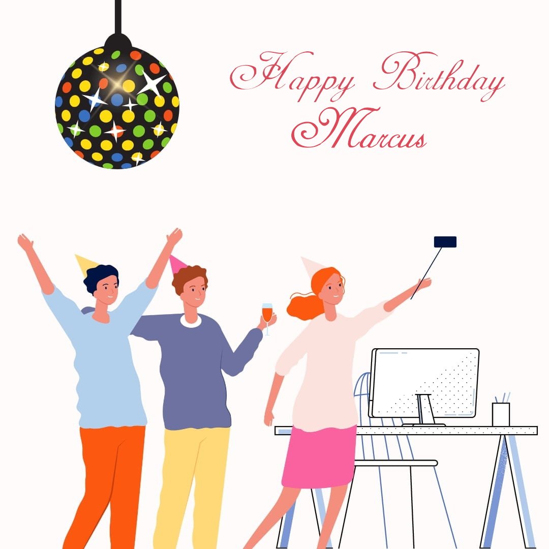 happy birthday marcus images