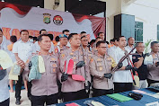 Polres Metro Bekasi Ungkap 22 Kasus Kejahatan di Kab Bekasi