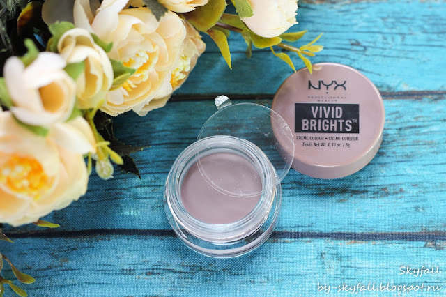 стойкие кремовые тени для век NYX Vivid Brights Creme Colour