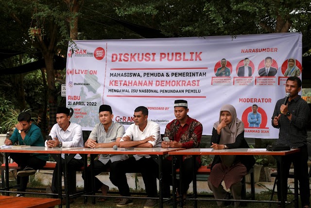  SAK Bireuen Gelar Diskusi Terkait Wacana Penundaan Pemilu