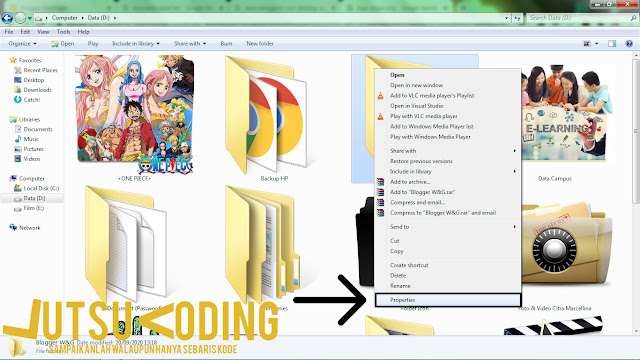 Step Kedua Ganti Icon Folder