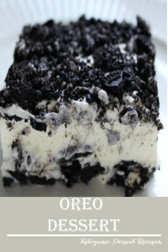 This no bake Oreo, quick and easy dessert is sure to be a crowd pleaser!