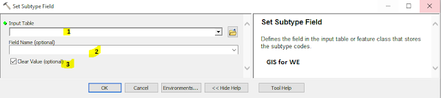 Set Subtype Field Tool