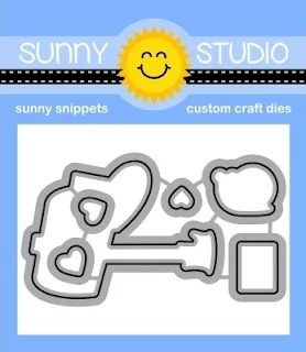 Sunny Studio Stamps: Snail Mail Metal Cutting Dies