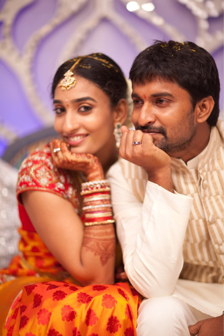 Hero Nani, Anjana Engagement Photos | Nani Engagement Photo Gallery | Tollywood Stars Profile