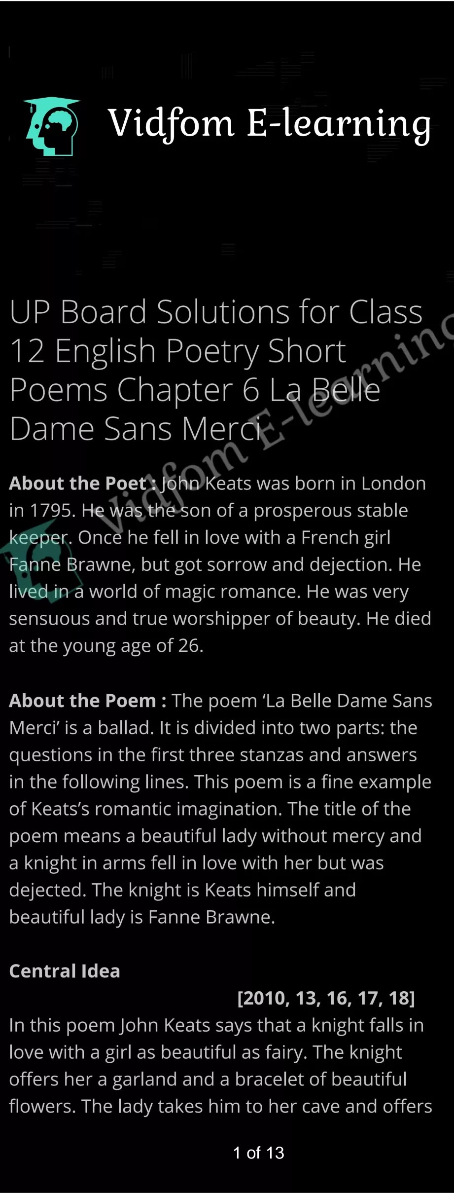 कक्षा 12 अंग्रेज़ी  के नोट्स  हिंदी में एनसीईआरटी समाधान,     class 12 English Poetry Short Poems Chapter 6,   class 12 English Poetry Short Poems Chapter 6 ncert solutions in Hindi,   class 12 English Poetry Short Poems Chapter 6 notes in hindi,   class 12 English Poetry Short Poems Chapter 6 question answer,   class 12 English Poetry Short Poems Chapter 6 notes,   class 12 English Poetry Short Poems Chapter 6 class 12 English Poetry Short Poems Chapter 6 in  hindi,    class 12 English Poetry Short Poems Chapter 6 important questions in  hindi,   class 12 English Poetry Short Poems Chapter 6 notes in hindi,    class 12 English Poetry Short Poems Chapter 6 test,   class 12 English Poetry Short Poems Chapter 6 pdf,   class 12 English Poetry Short Poems Chapter 6 notes pdf,   class 12 English Poetry Short Poems Chapter 6 exercise solutions,   class 12 English Poetry Short Poems Chapter 6 notes study rankers,   class 12 English Poetry Short Poems Chapter 6 notes,    class 12 English Poetry Short Poems Chapter 6  class 12  notes pdf,   class 12 English Poetry Short Poems Chapter 6 class 12  notes  ncert,   class 12 English Poetry Short Poems Chapter 6 class 12 pdf,   class 12 English Poetry Short Poems Chapter 6  book,   class 12 English Poetry Short Poems Chapter 6 quiz class 12  ,    10  th class 12 English Poetry Short Poems Chapter 6  book up board,   up board 10  th class 12 English Poetry Short Poems Chapter 6 notes,  class 12 English,   class 12 English ncert solutions in Hindi,   class 12 English notes in hindi,   class 12 English question answer,   class 12 English notes,  class 12 English class 12 English Poetry Short Poems Chapter 6 in  hindi,    class 12 English important questions in  hindi,   class 12 English notes in hindi,    class 12 English test,  class 12 English class 12 English Poetry Short Poems Chapter 6 pdf,   class 12 English notes pdf,   class 12 English exercise solutions,   class 12 English,  class 12 English notes study rankers,   class 12 English notes,  class 12 English notes,   class 12 English  class 12  notes pdf,   class 12 English class 12  notes  ncert,   class 12 English class 12 pdf,   class 12 English  book,  class 12 English quiz class 12  ,  10  th class 12 English    book up board,    up board 10  th class 12 English notes,      कक्षा 12 अंग्रेज़ी अध्याय 6 ,  कक्षा 12 अंग्रेज़ी, कक्षा 12 अंग्रेज़ी अध्याय 6  के नोट्स हिंदी में,  कक्षा 12 का हिंदी अध्याय 6 का प्रश्न उत्तर,  कक्षा 12 अंग्रेज़ी अध्याय 6  के नोट्स,  10 कक्षा अंग्रेज़ी  हिंदी में, कक्षा 12 अंग्रेज़ी अध्याय 6  हिंदी में,  कक्षा 12 अंग्रेज़ी अध्याय 6  महत्वपूर्ण प्रश्न हिंदी में, कक्षा 12   हिंदी के नोट्स  हिंदी में, अंग्रेज़ी हिंदी में  कक्षा 12 नोट्स pdf,    अंग्रेज़ी हिंदी में  कक्षा 12 नोट्स 2021 ncert,   अंग्रेज़ी हिंदी  कक्षा 12 pdf,   अंग्रेज़ी हिंदी में  पुस्तक,   अंग्रेज़ी हिंदी में की बुक,   अंग्रेज़ी हिंदी में  प्रश्नोत्तरी class 12 ,  बिहार बोर्ड   पुस्तक 12वीं हिंदी नोट्स,    अंग्रेज़ी कक्षा 12 नोट्स 2021 ncert,   अंग्रेज़ी  कक्षा 12 pdf,   अंग्रेज़ी  पुस्तक,   अंग्रेज़ी  प्रश्नोत्तरी class 12, कक्षा 12 अंग्रेज़ी,  कक्षा 12 अंग्रेज़ी  के नोट्स हिंदी में,  कक्षा 12 का हिंदी का प्रश्न उत्तर,  कक्षा 12 अंग्रेज़ी  के नोट्स,  10 कक्षा हिंदी 2021  हिंदी में, कक्षा 12 अंग्रेज़ी  हिंदी में,  कक्षा 12 अंग्रेज़ी  महत्वपूर्ण प्रश्न हिंदी में, कक्षा 12 अंग्रेज़ी  नोट्स  हिंदी में,