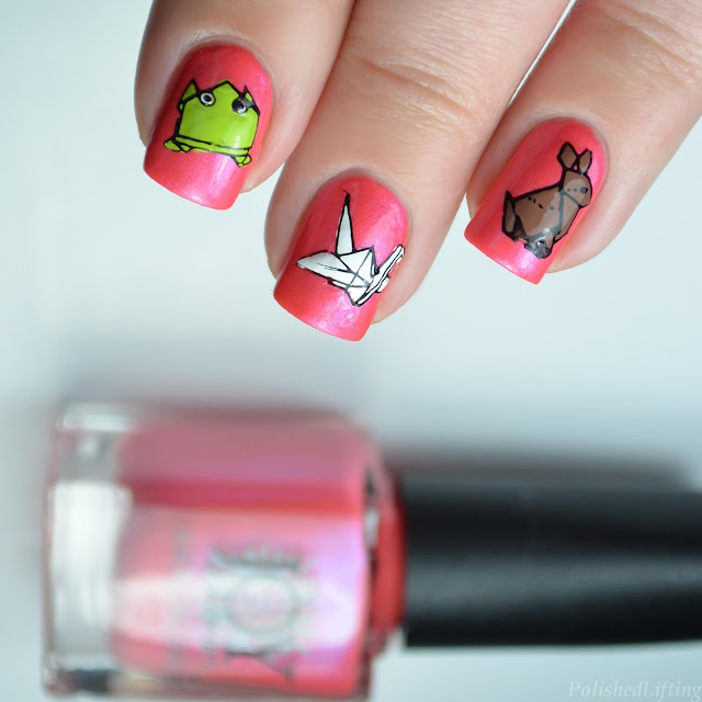 origami nail art