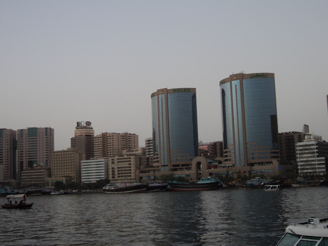 Deira are in Dubai, as seen from the Dubai creek. 