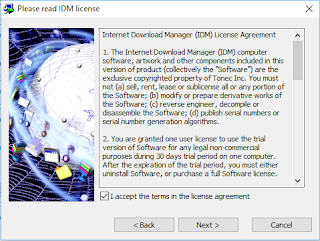 Agreement for Install IDM 6.25 build 16 full version