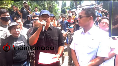 Nelayan Bitung Demo Protes PP Nomor 11 Tahun 2023 Tentang Penangkapan Ikan Terukur