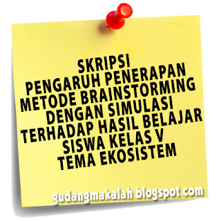 contoh skripsi pgsd