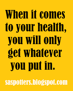 You get what you put in health quote