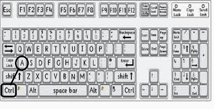 Tombol Kombinasi Keyboard Yang Digunakan Untuk Membatalkan