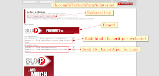 BuxP - Referral link dhe banerat