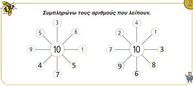 Κεφ. 31ο: Το συμπλήρωμα - Μαθηματικά Α' Δημοτικού - από το https://idaskalos.blogspot.com
