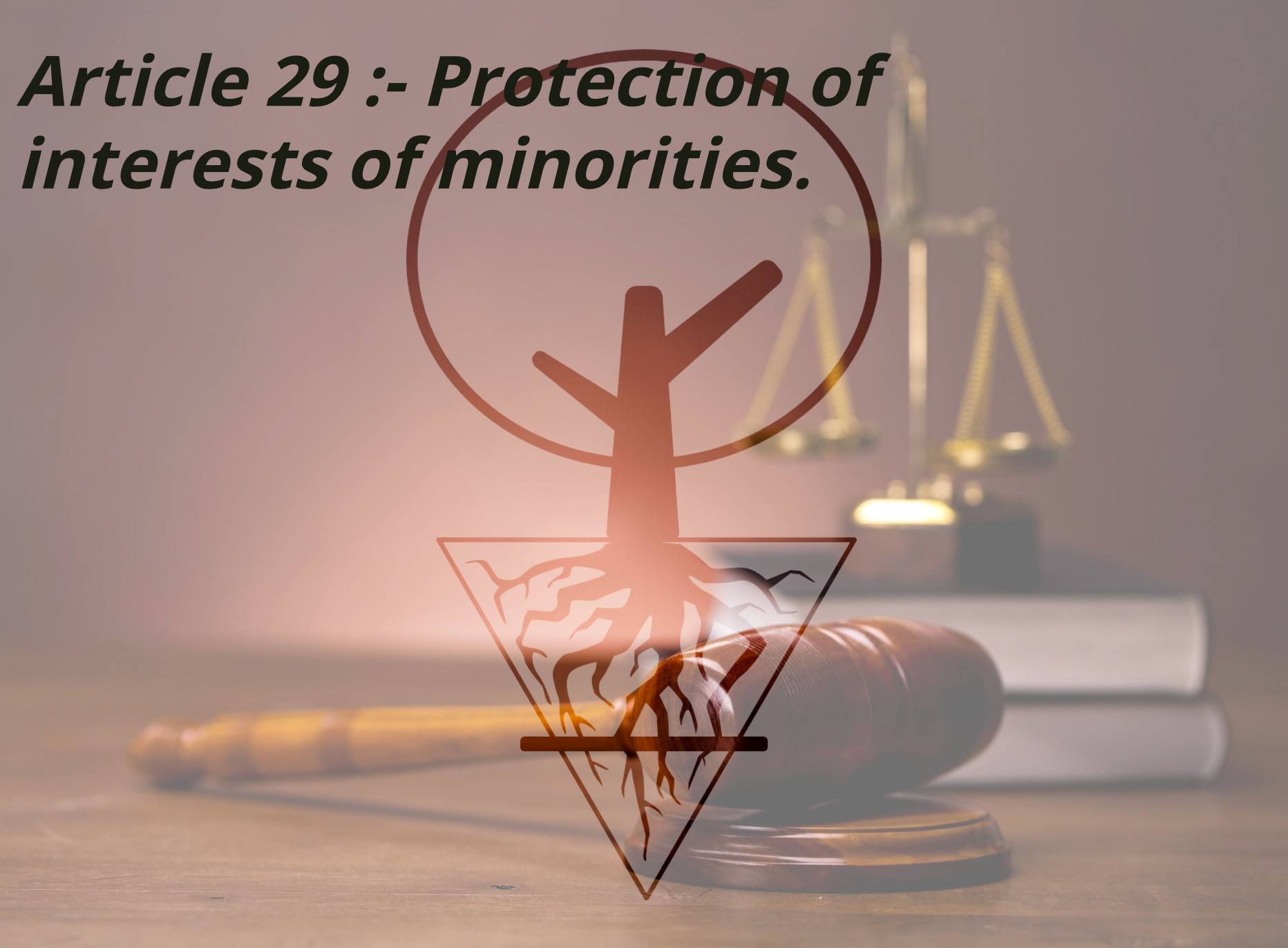 Article 29 in Hindi