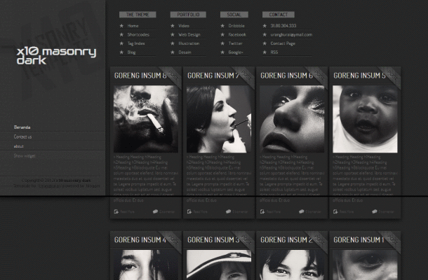 X10+Mansory+Blogger+Template