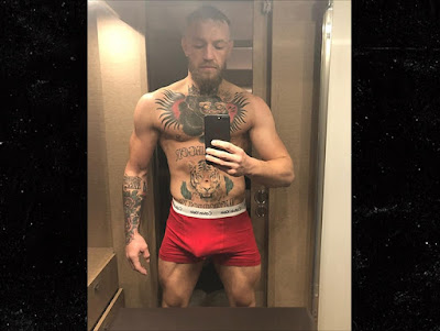 Foto: Lutador Conor McGregor posta foto de cueca depois do treino no Instagram