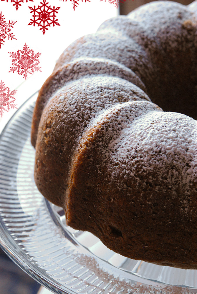 Christmas-y Bundt Cake Recipe - Jill Ruth & Co.