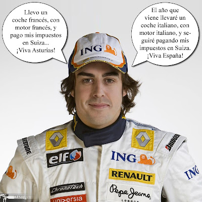 Fernando Alonso es Suizo