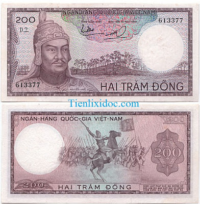 200 đồng việt nam cộng hòa 1966