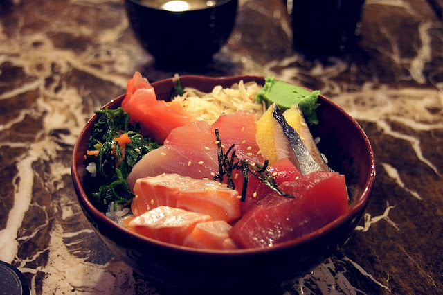 百八漁場 - 什錦魚丼