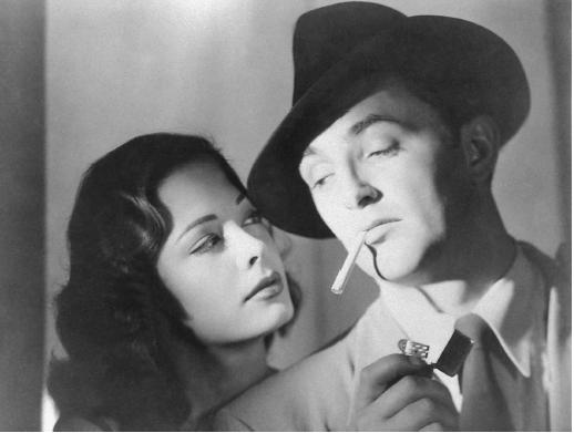 This 1947 noir classic stars Robert Mitchum Kirk Douglas and Jane Greer