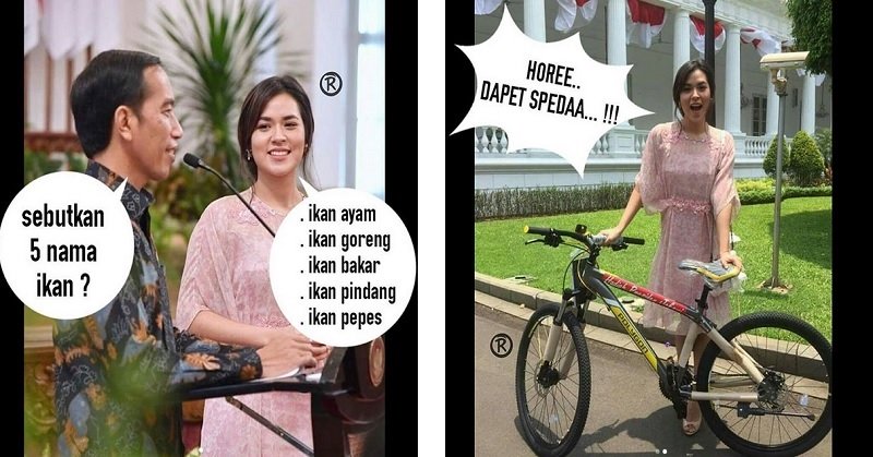 16 Meme 'Raisa dan Jokowi' Ini Drama Banget, Bikin Ngakak 