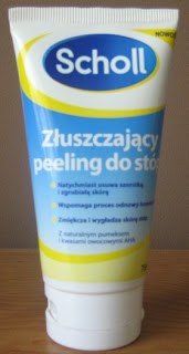 Scholl złuszczający peeling do stóp