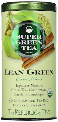 The Republic of Tea Lean Green SuperGreen Tea, Matcha And Garcinia Cambogia Tea Blend Review