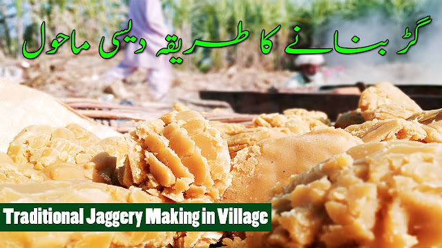 Gurr Banany ka Desi Tareka | Traditional Jaggery Making in Village | Natural Jaggery by SRY TV