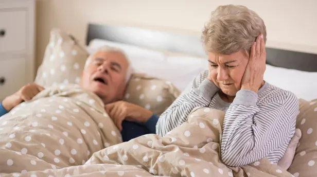 snoring keeping spouse awake