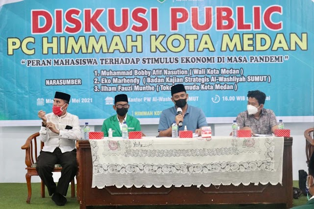 Bobby  Ajak HIMMAH Medan Mulai Hidupkan Ekonomi Keumatan  Melalui Masjid