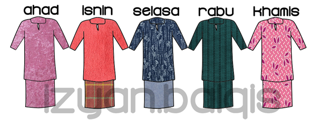 aneka baju kurung