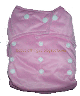 Pink Cloth Diaper