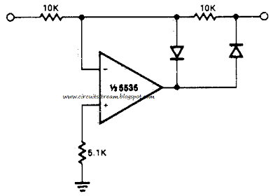 Fifty Percent Wave Rectifier Circuit Diagram