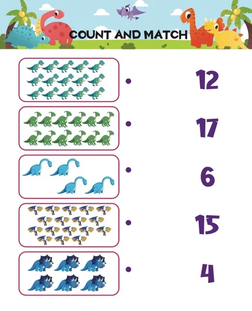 Dinosaur Math Activities