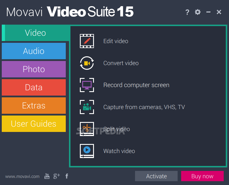 افضل برنامج تصميم فيديو احترافي للكمبيوتر Movavi Video Suite 2020