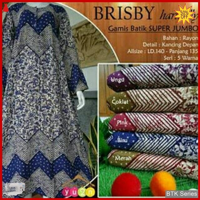 BTK012 Baju  Brisby Daster Piyama  Babydoll Dress Murah BMGShop