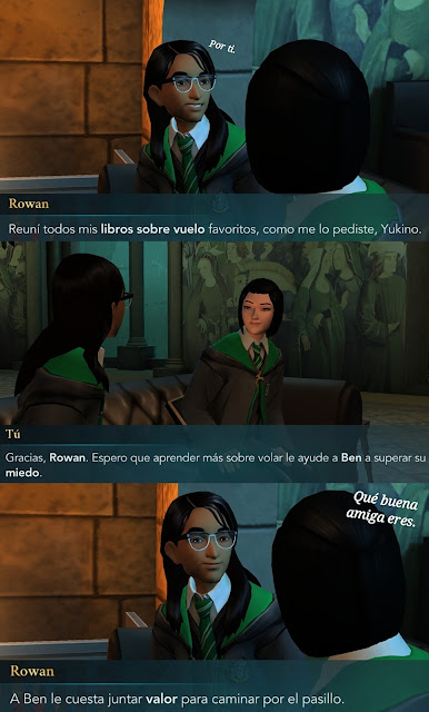 Hogwarts Mystery fotonovela rowan