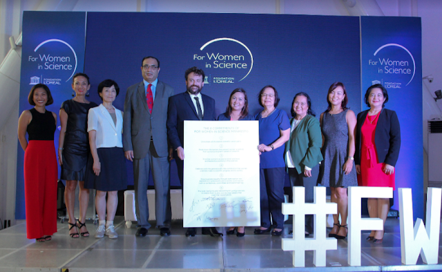 Public and private sector leaders had pledged to empowering more women in Sciences during the L’Oréal-UNESCO For Women In Science Ceremony last June 5, 2018 held at the Century City Mall, Makati.