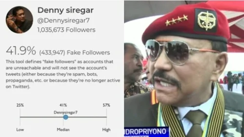 41,9 Persen Followers Denny Siregar Disebut Bodong, Rizal Ramli ke Hendropriyono: Ginian kok Dipelihara?