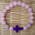 Healthy Jewelry - Fashion Natural Gemstone PINK Rose Quartz Bracelet