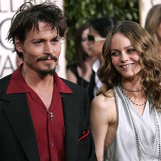 Super Hollywood: Vanessa Paradis With Her Husband Johnny Depp In Pictures 2012