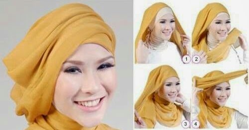 Tutorial Hijab ala Zaskia Adya Mecca  Tutorial Hijab Cara 