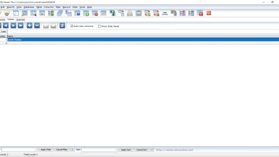 Microsoft Access Veritabanı Dosyalarını Görüntülemek ve Düzenlemek için MDB Viewer Plus İndir